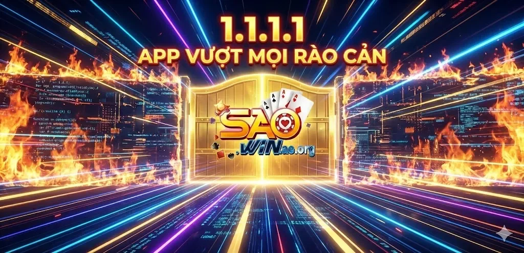 Sử dụng app 1.1.1.1 khắc phục triệt để mọi rào cản kết nối để duy trì trải nghiệm mượt mà